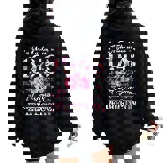 77 Year Old Made In 1948 Floral 77Th Birthday For Women Women Oversized Hoodie Back Print | Seseable FR