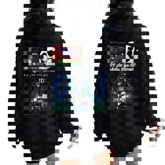 99 Nights In The Forest Birthday Costume For Boys Girls N Women Oversized Hoodie Back Print | Seseable CA