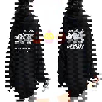 Best Cupcake Costume For Girl Baking Cupcake Lover Women Oversized Hoodie Back Print | Mazezy