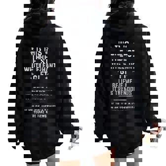 This Is The Best Elephant Trump Christmas Women Oversized Hoodie Back Print | Mazezy