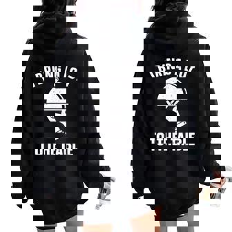 Best Waitress For Girls Food Server Waitress Women Oversized Hoodie Back Print | Mazezy