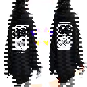 Bosnian Girl Bosnia Hercegovina Pride Bosnia Flag Roots Tank Top Women Oversized Hoodie Back Print | Mazezy