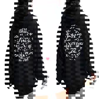 Brother Sister Trip 2026 We're Trouble Together Vacation Women Oversized Hoodie Back Print - Thegiftio