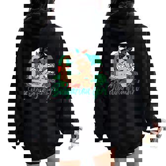 Bulgarian Girl Bulgaria Woman Bulgarians Flag Women Oversized Hoodie Back Print | Mazezy