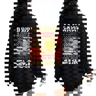 Caraway Arkansas USA Flag Independence Day Women Kids Men Women Oversized Hoodie Back Print | Mazezy