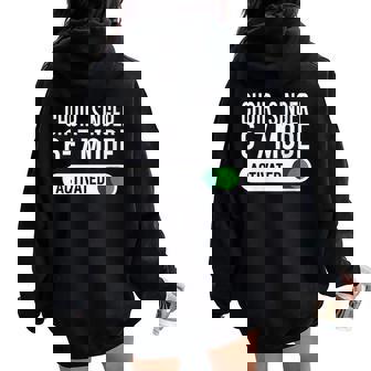 Choir Singer 6-7 Mode Activated Job Title Women Oversized Hoodie Back Print | Mazezy