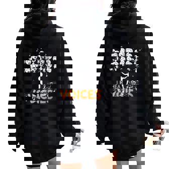 Choir Teacher Church Choral Music Women Men Women Oversized Hoodie Back Print | Mazezy