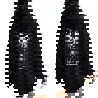 Christian Knight Templar Crusader Warrior Catholic Women Women Oversized Hoodie Back Print | Mazezy