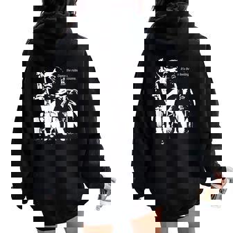 Coltrane Jazz Wisdomaxophonist Musician 1色 レディース オーバーサイズ パーカー バックプリント - Kawaiitshirt