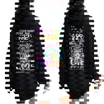 Cruise Mother Daughter Trip 2026 Mom Daughter Vacation Women Oversized Hoodie Back Print - Thegiftio