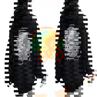 Cycling Racing Bike Men Women Kids Rider Biking Road Bicycle Tank Top Women Oversized Hoodie Back Print | Mazezy