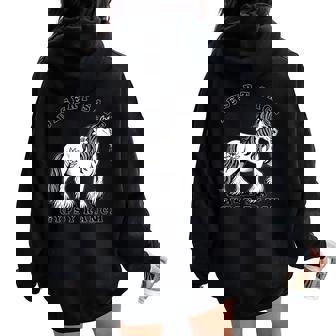 Desert Sage Gypsy Ranch Women Oversized Hoodie Back Print | Mazezy