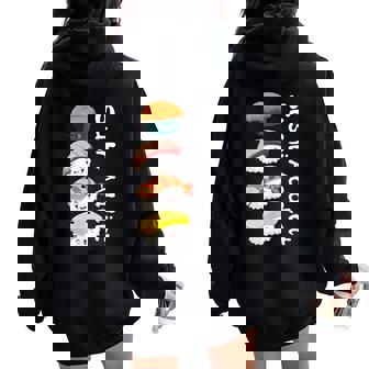 Deushi Para Niños Divertida Deushi Para Hombres Y Es Women Oversized Hoodie Back Print - Regaloses