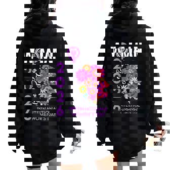 Día Internacional De La 2026 8 De Marzo Empoderando A Las Es Women Oversized Hoodie Back Print - Regaloses