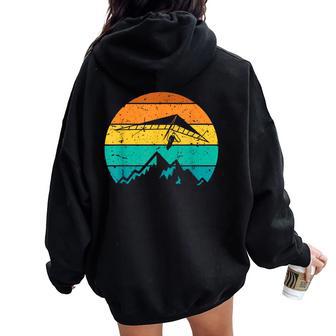 Diseñointage De Ala Delta Para Hombres Y Es Amantes De Lauspensión Women Oversized Hoodie Back Print - Regaloses