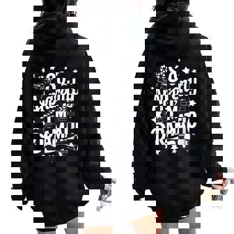 Drama Actor Actress Theater Nerd Broadway Geek Women Oversized Hoodie Back Print | Mazezy