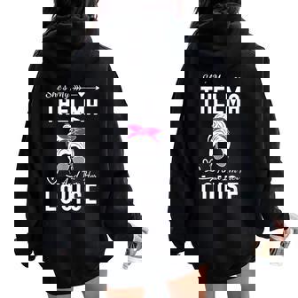 Every Thelma Needs A Louise Best Friends Women Oversized Hoodie Back Print | Seseable CA