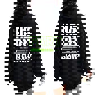 Fart Novelty For Farted Joke Farting Lover Fart Women Oversized Hoodie Back Print | Mazezy