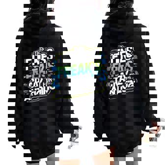 Fitness Freak Obsessed With Antiquing And Vintage Finds Women Oversized Hoodie Back Print | Mazezy