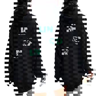 Flower City Usa リンカーン レディース オーバーサイズ パーカー バックプリント - Kawaiitshirt