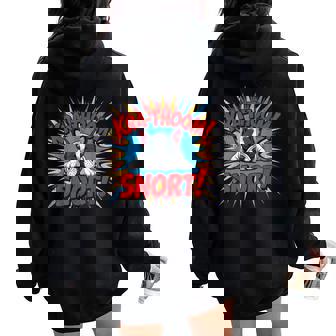 French Bulldog Snort Dog Lovers Frenchie Mom Women Oversized Hoodie Back Print - Seseable