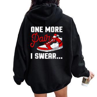 Sneaker For Shoe Head Sneaker Lovers Women Oversized Hoodie Back Print - Thegiftio UK