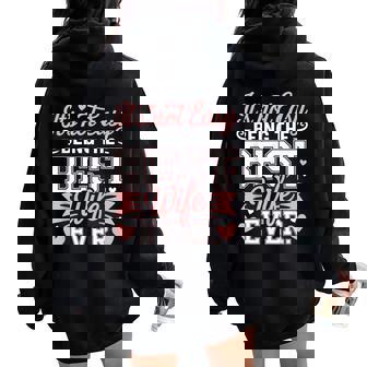 Wife It's Not Easy Being The Best Wife Ever Women Oversized Hoodie Back Print | Mazezy