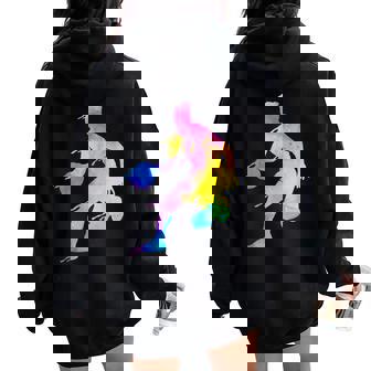 Giocatore Di Basketerniceplatters Ragazze Adolescenti Coach Felpa con cappuccio oversize da donna con stampa posteriore - Novitaregali