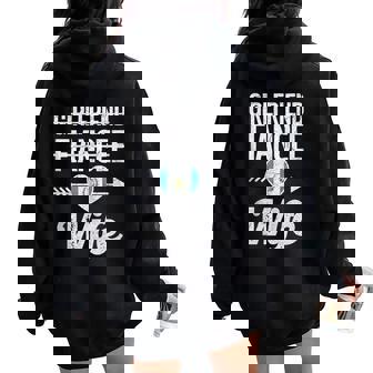 Girlfriend Fiancee Wife For Guatemalan Women Tank Top Women Oversized Hoodie Back Print | Mazezy