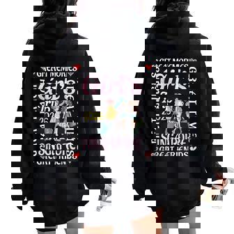 Girls Trip 2026 Singapore Great Friends Vacation Together Women Oversized Hoodie Back Print | Mazezy