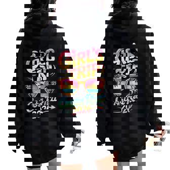 Girls Vacation Costa Rica 2026 Matching Group Getaway Women Oversized Hoodie Back Print | Mazezy