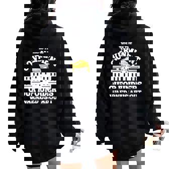 The Government Our Founders Warned About Liberty Freedom Women Oversized Hoodie Back Print | Mazezy