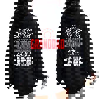 Granddad Of The Fast One Birthday 1st Race Car Family Women Oversized Hoodie Back Print | Mazezy