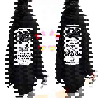 Grenadian Girl Grenada Flag Roots Pride Heritage Tank Top Women Oversized Hoodie Back Print | Mazezy