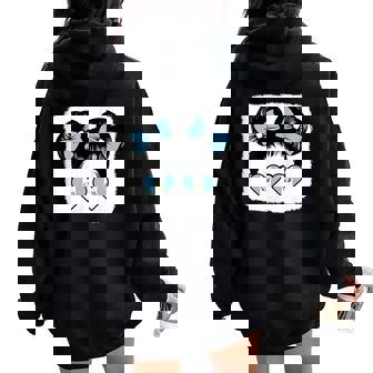 Guatemalan Girl Guatemala Pride Guatemalan Flag Roots Tank Top Women Oversized Hoodie Back Print | Mazezy