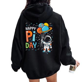 Happy Pi Day 2026 Teacher 314 Pi Is Forever Women Oversized Hoodie Back Print - Thegiftio UK