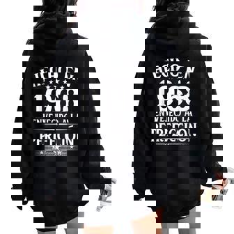 Hecho En 1968 Regalo Para Hombre 53 Años Cumpleaños Women Oversized Hoodie Back Print - Regaloses