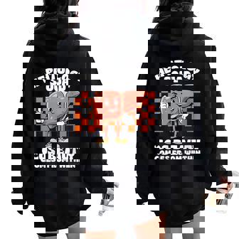 Hepatology Squad Tee Medical Professionals & Students Squad Women Oversized Hoodie Back Print - Monsterry