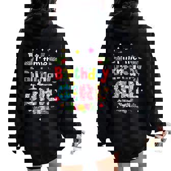 I'm The Birthday Girl Bday Hawaii Family Party Decor Women Oversized Hoodie Back Print | Seseable FR