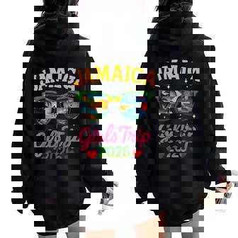 Jamaica Girls Trip 2026 Matching Family Cruise Squad Party Women Oversized Hoodie Back Print | Mazezy