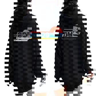 Kayaks Canoes Rafting Vintage 2009 Birthday Kayaker Kayaking Women Oversized Hoodie Back Print | Mazezy