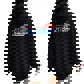 Kayaks Kayaker Vintage 1983 Birthday Kayaking Kayak-Rafting Women Oversized Hoodie Back Print | Mazezy