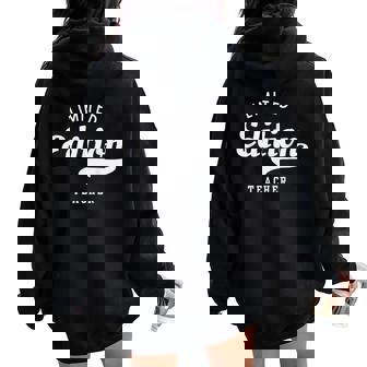 Limited Edition Teacher – Educator Appreciation Women Oversized Hoodie Back Print | Seseable FR