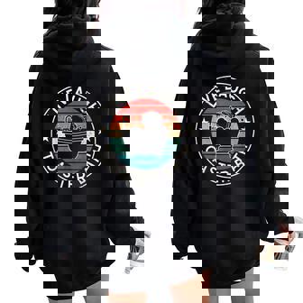 Live Laugh Toaster Bath Meme Humor Sarcastic Quote Souvenir Women Oversized Hoodie Back Print | Seseable FR