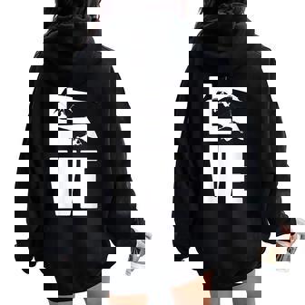 Love Hand Gliding Glider Air Sports Hand Gliding Lover Women Oversized Hoodie Back Print | Mazezy