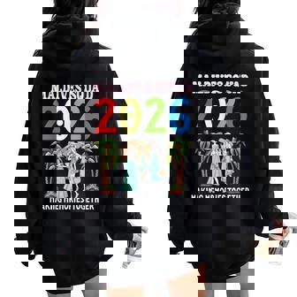 Maldives Girls Trip 2026 Squad Making Memories Together Women Oversized Hoodie Back Print | Mazezy