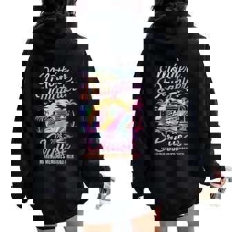 Mom Daughter Vacation Mother Daughter Cruise 2026 Trip Women Oversized Hoodie Back Print | Seseable CA