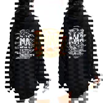 Mycology Mushroom Hunter Mom Foraging Mycologist Women Oversized Hoodie Back Print | Seseable UK