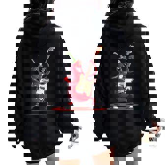 Nice Paprika With Rocking Guitar Costume For Boys And Girls Tank Top Women Oversized Hoodie Back Print | Mazezy