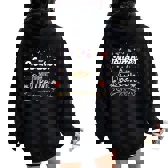 November Queen Birthday Queens Are Born In November Women Women Oversized Hoodie Back Print | Mazezy